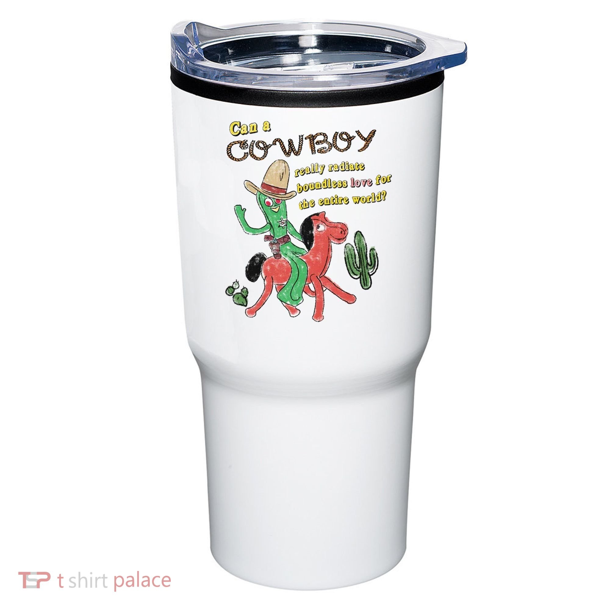 Can A Cowboy Really Radiate Boundless Love For The Entire World Tumbler