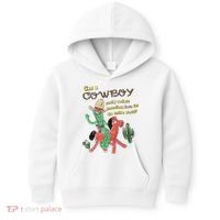 Can A Cowboy Really Radiate Boundless Love For The Entire World Kids Hoodie thumb 0