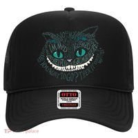 Cheshire Alice Cat We're All Mad Here Wonderland Hat thumb 0