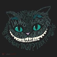 Cheshire Alice Cat We're All Mad Here Wonderland Hat thumb 2