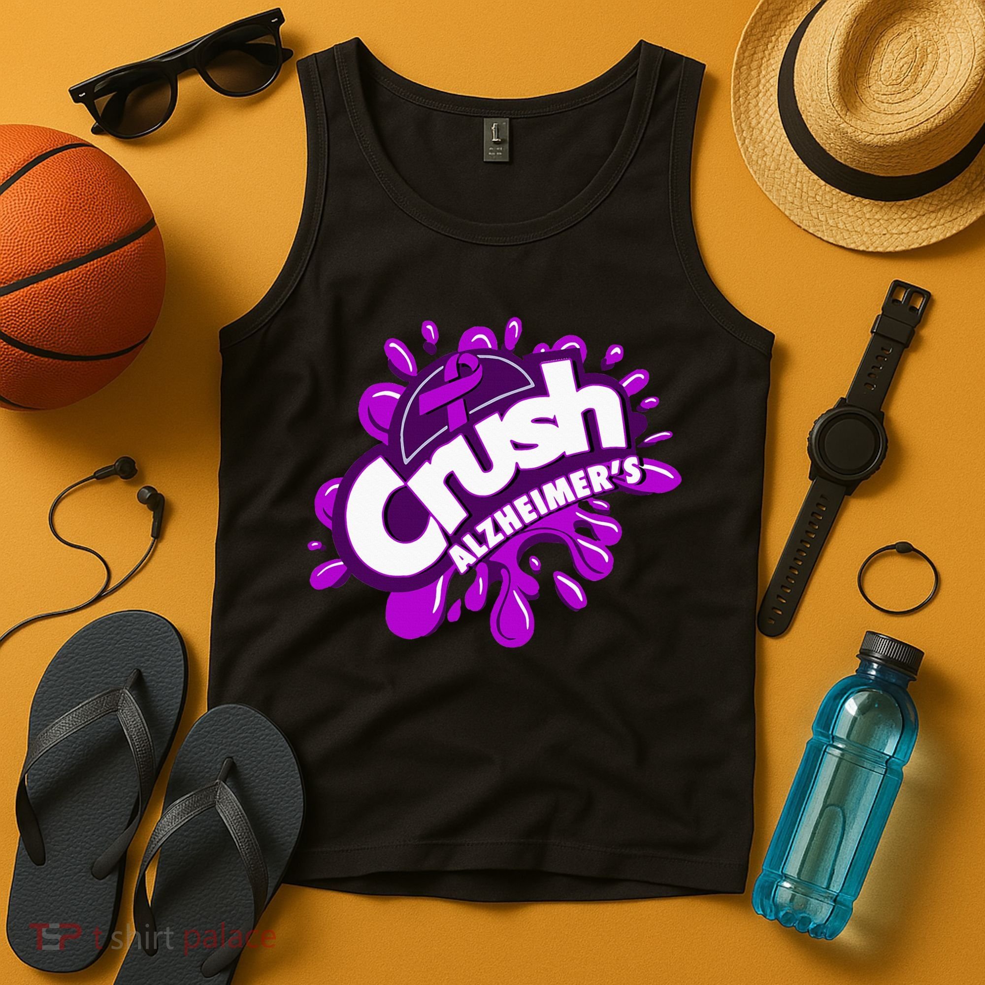 Crush AlzheimerS Tank Top