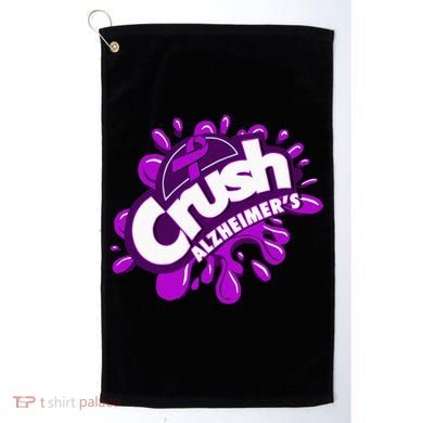 Crush AlzheimerS Golf Towel