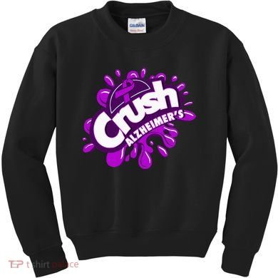 Crush AlzheimerS Kids Sweatshirt