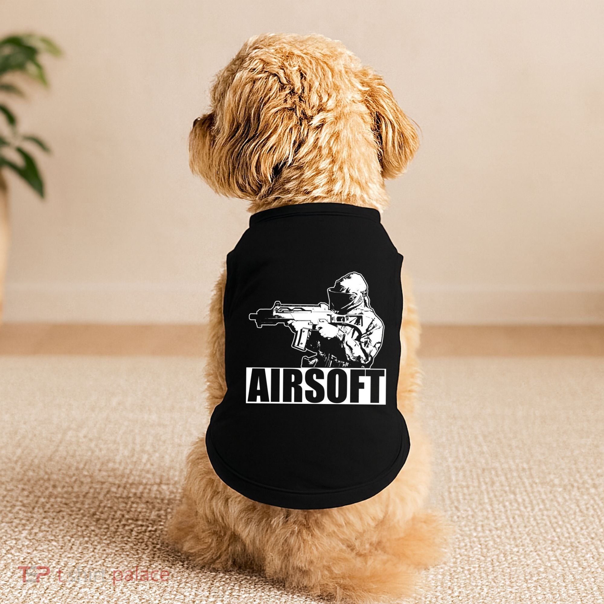 Cute Airsoft Combat Paintball And Funny Gift Doggie Tank