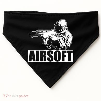 Cute Airsoft Combat Paintball And Funny Gift USA-Made Doggie Bandana