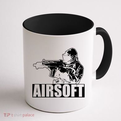 Cute Airsoft Combat Paintball And Funny Gift Coffee Mug back