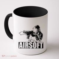 Cute Airsoft Combat Paintball And Funny Gift Coffee Mug thumb 0