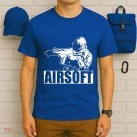 Cute Airsoft Combat Paintball And Funny Gift T-Shirt thumb 6