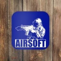 Cute Airsoft Combat Paintball And Funny Gift Coaster thumb 0
