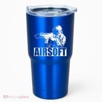 Cute Airsoft Combat Paintball And Funny Gift Tumbler thumb 0