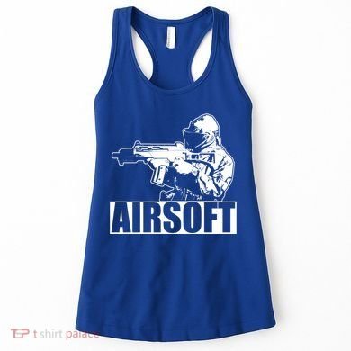 Cute Airsoft Combat Paintball And Funny Gift Women's Tank Top