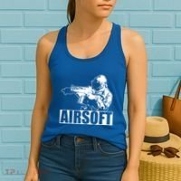Cute Airsoft Combat Paintball And Funny Gift Women's Tank Top thumb 2