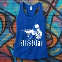 Cute Airsoft Combat Paintball And Funny Gift Women's Tank Top thumb 3