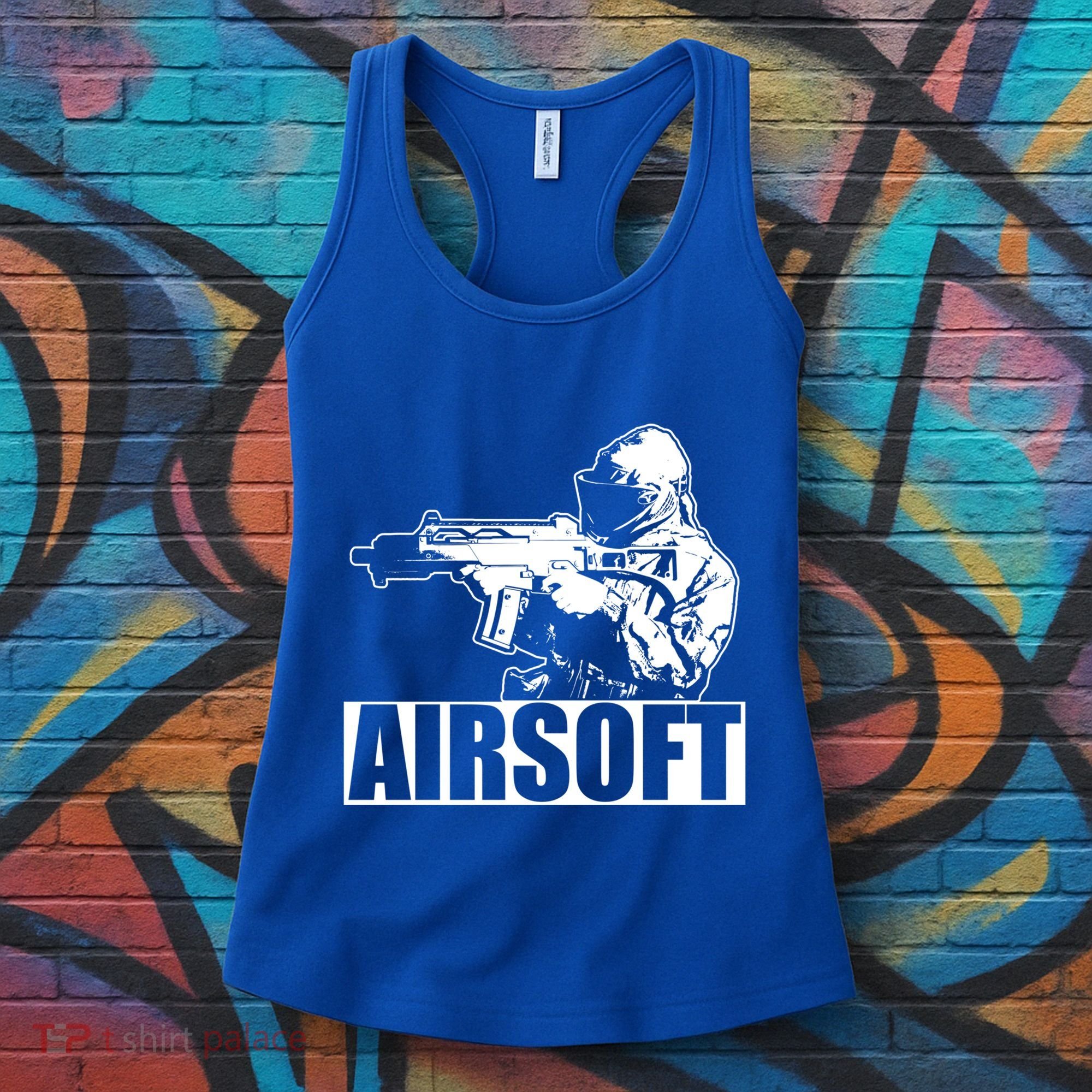Cute Airsoft Combat Paintball And Funny Gift Women's Tank Top