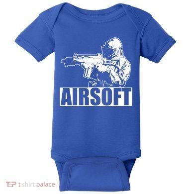 Cute Airsoft Combat Paintball And Funny Gift Baby Bodysuit