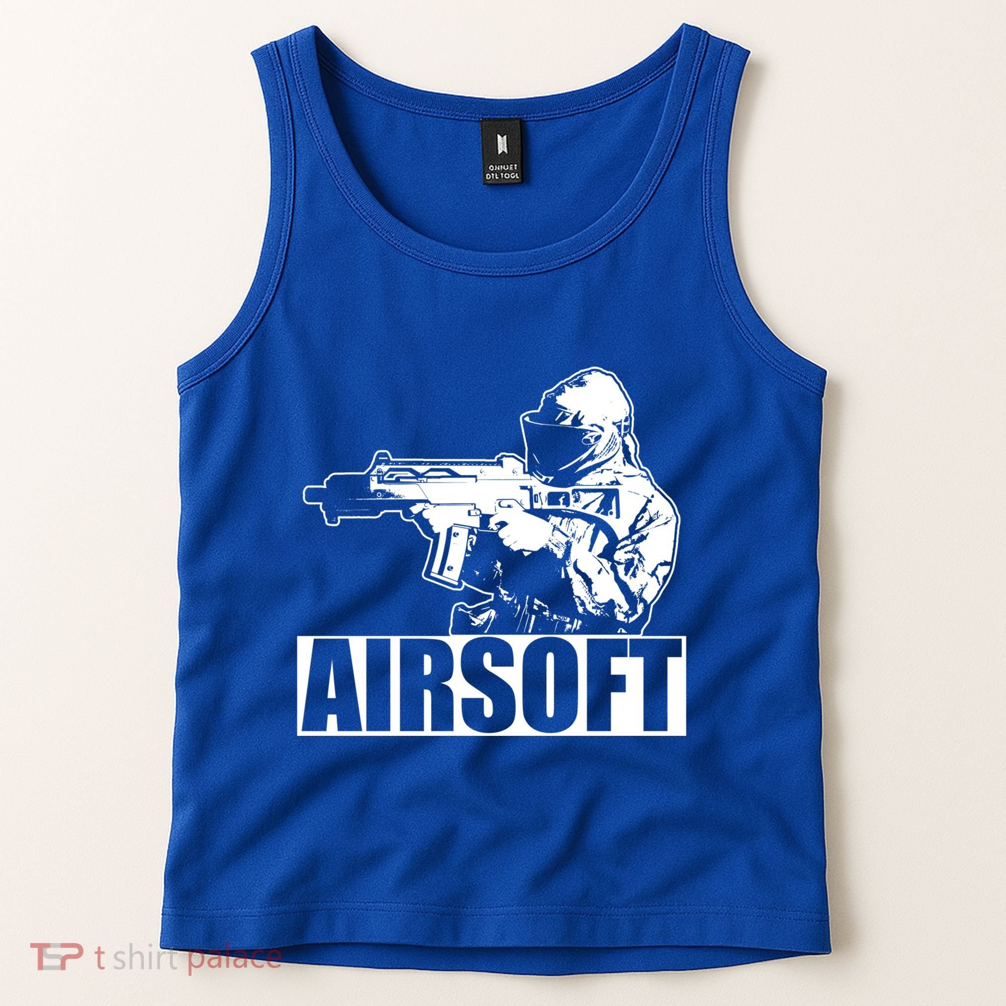 Cute Airsoft Combat Paintball And Funny Gift Tank Top