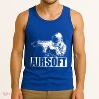 Cute Airsoft Combat Paintball And Funny Gift Tank Top thumb 3