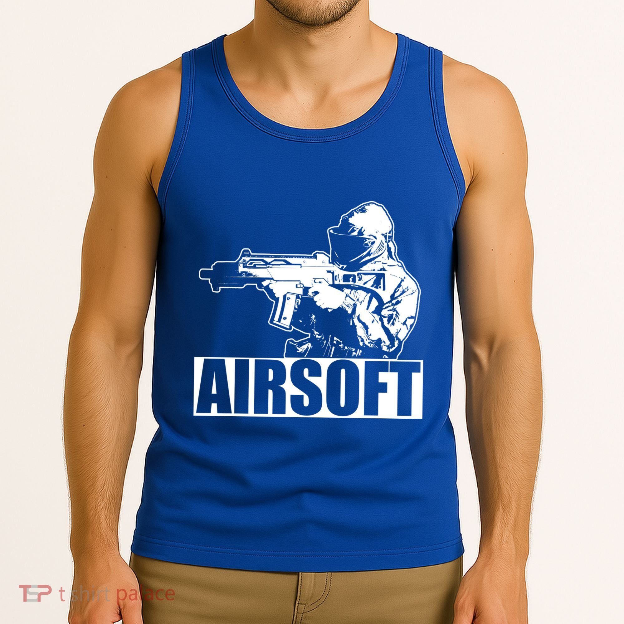 Cute Airsoft Combat Paintball And Funny Gift Tank Top