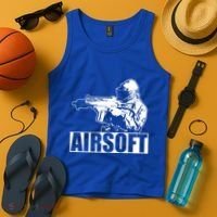 Cute Airsoft Combat Paintball And Funny Gift Tank Top thumb 4