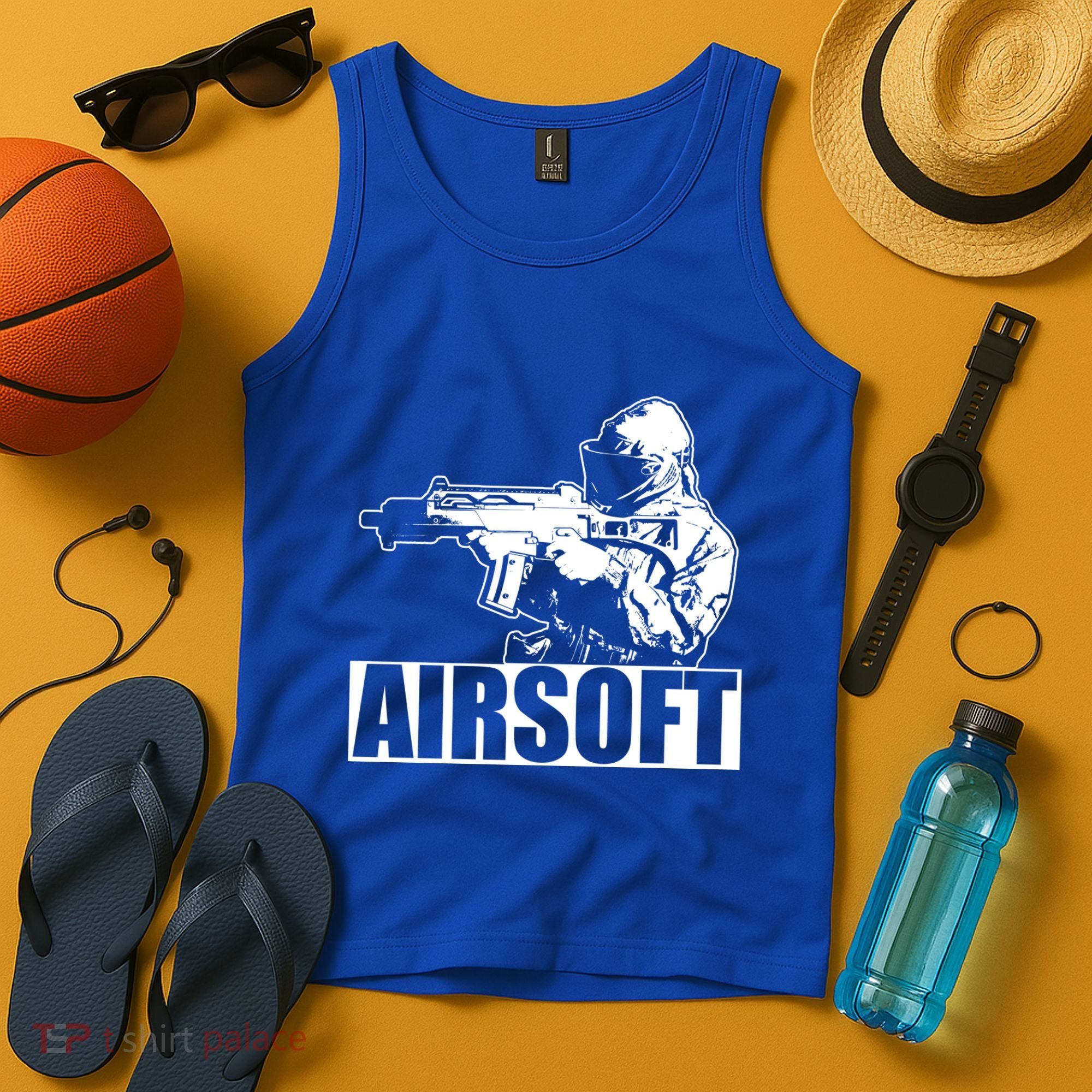 Cute Airsoft Combat Paintball And Funny Gift Tank Top