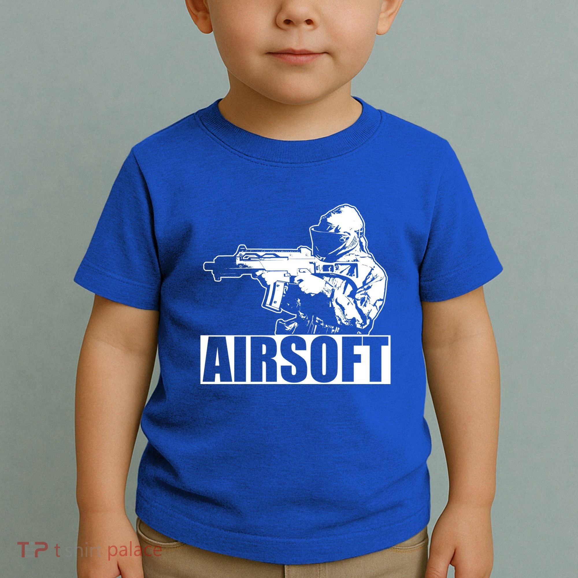 Cute Airsoft Combat Paintball And Funny Gift Toddler T-Shirt