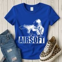 Cute Airsoft Combat Paintball And Funny Gift Women's T-Shirt thumb 3