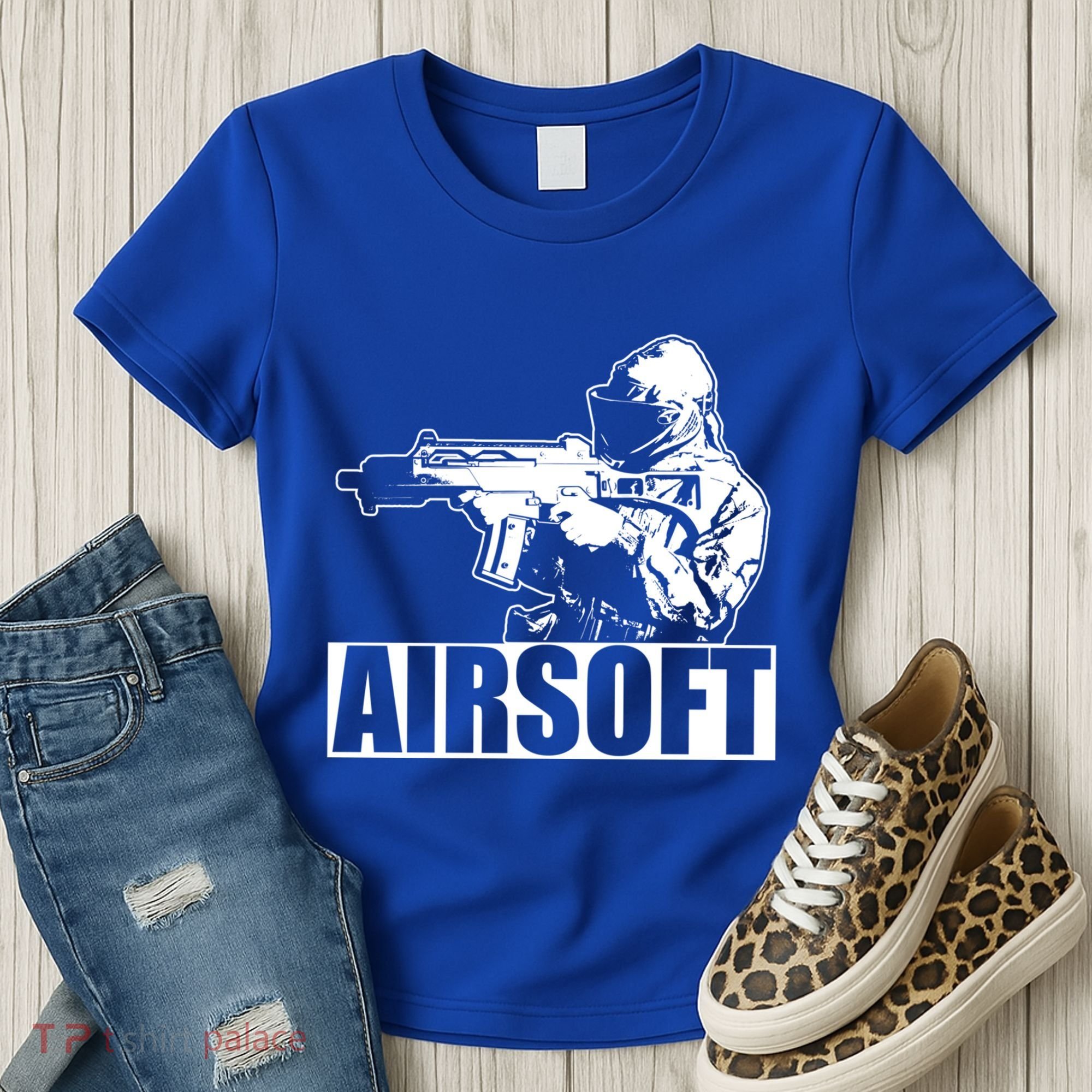 Cute Airsoft Combat Paintball And Funny Gift Women's T-Shirt