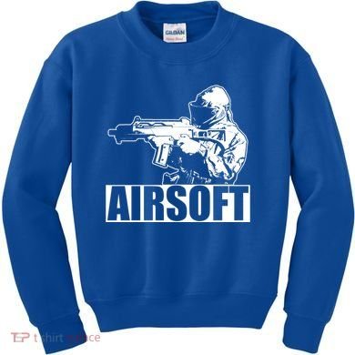Cute Airsoft Combat Paintball And Funny Gift Kids Sweatshirt