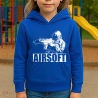 Cute Airsoft Combat Paintball And Funny Gift Kids Hoodie thumb 3