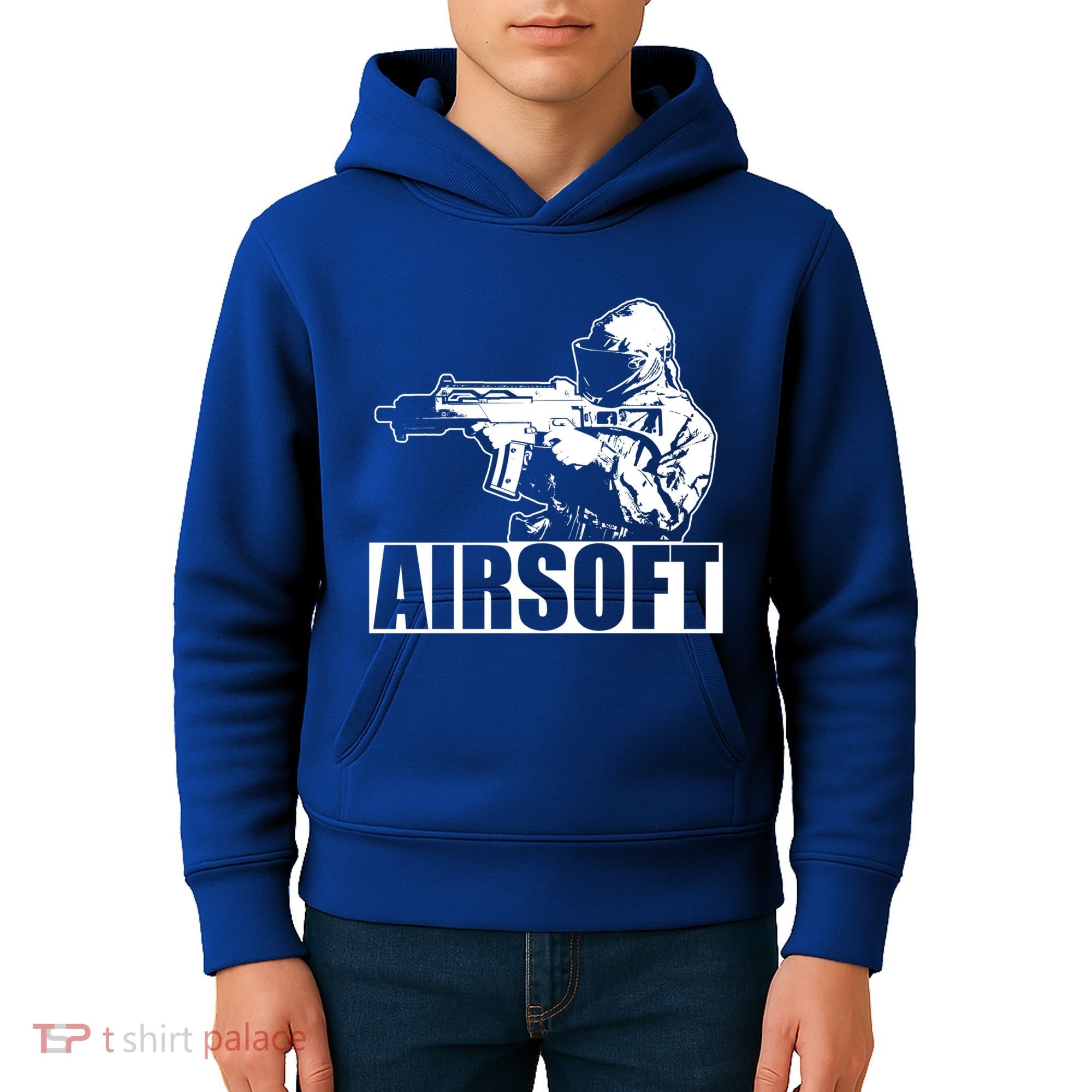 Cute Airsoft Combat Paintball And Funny Gift Kids Hoodie