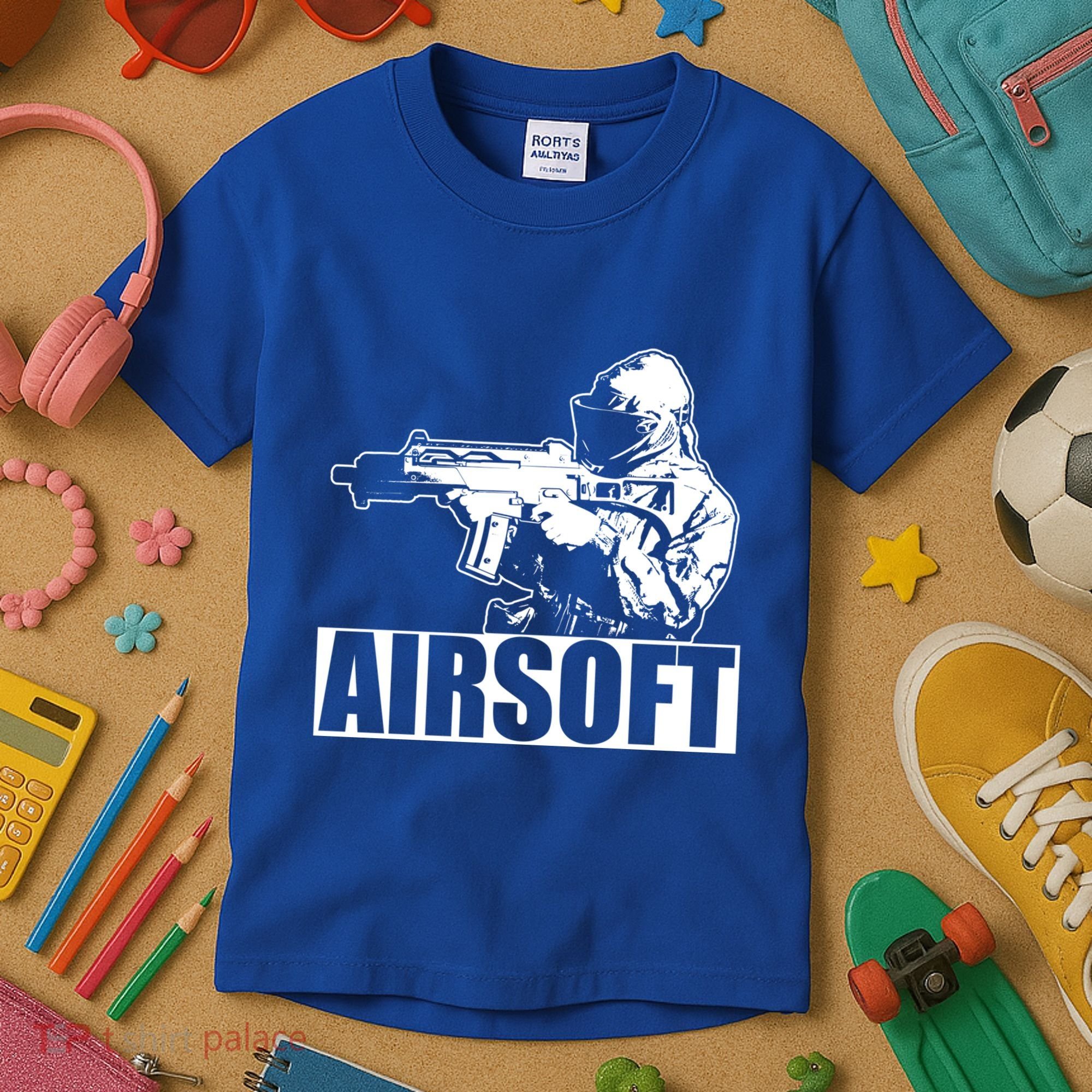 Cute Airsoft Combat Paintball And Funny Gift Kids T-Shirt