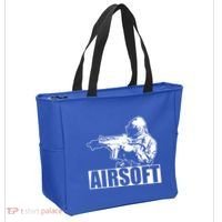 Cute Airsoft Combat Paintball And Funny Gift Tote Bag thumb 2