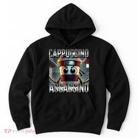 Cappuccino Assassino Coffee Lovers Italian Brainrot Meme  Hoodie thumb 0