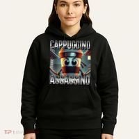 Cappuccino Assassino Coffee Lovers Italian Brainrot Meme  Hoodie thumb 5