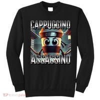 Cappuccino Assassino Coffee Lovers Italian Brainrot Meme  Sweatshirt thumb 0