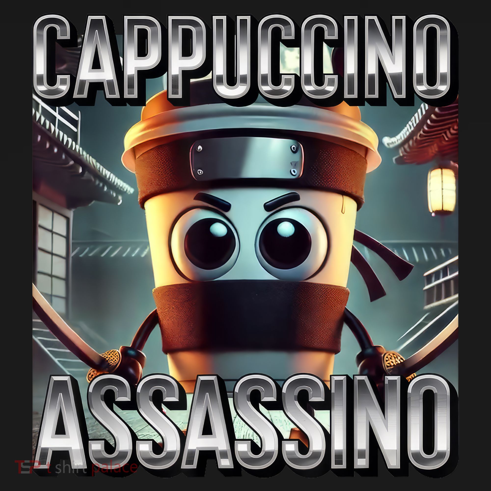 Cappuccino Assassino Coffee Lovers Italian Brainrot Meme  Sweatshirt