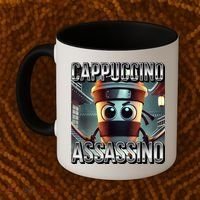 Cappuccino Assassino Coffee Lovers Italian Brainrot Meme  Coffee Mug thumb 2