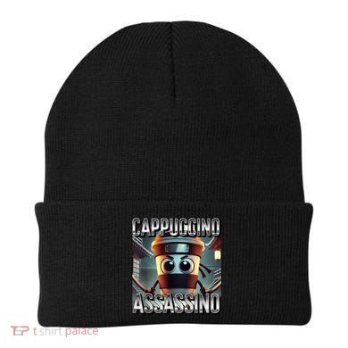 Cappuccino Assassino Coffee Lovers Italian Brainrot Meme  Beanie