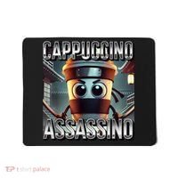 Cappuccino Assassino Coffee Lovers Italian Brainrot Meme  Mousepad thumb 0