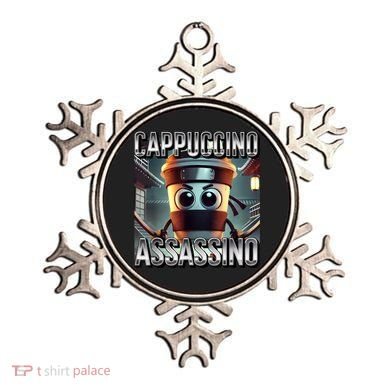 Cappuccino Assassino Coffee Lovers Italian Brainrot Meme  Ornament