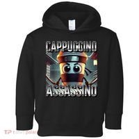 Cappuccino Assassino Coffee Lovers Italian Brainrot Meme  Toddler Hoodie thumb 0