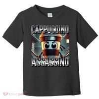 Cappuccino Assassino Coffee Lovers Italian Brainrot Meme  Toddler T-Shirt thumb 0
