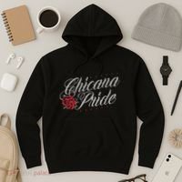 Chicano And Chicana For Chicana Pride Hoodie thumb 3