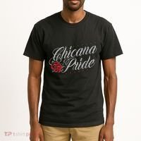 Chicano And Chicana For Chicana Pride Tall T-Shirt thumb 2