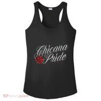 Chicano And Chicana For Chicana Pride Ladies PosiCharge Competitor Racerback Tank thumb 0