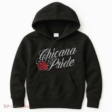 Chicano And Chicana For Chicana Pride Kids Hoodie