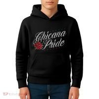 Chicano And Chicana For Chicana Pride Kids Hoodie thumb 4