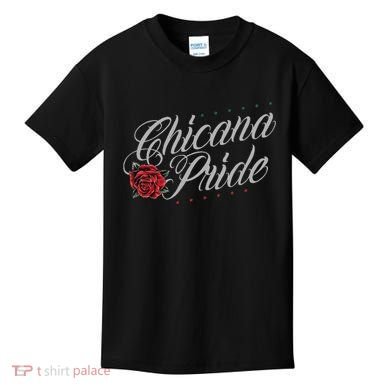 Chicano And Chicana For Chicana Pride Kids T-Shirt