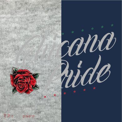 Chicano And Chicana For Chicana Pride Kids Colorblock Raglan Jersey