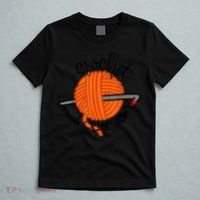 Crochet And Crimes Shows Funny True Crime Crocheting Lover T-Shirt thumb 5